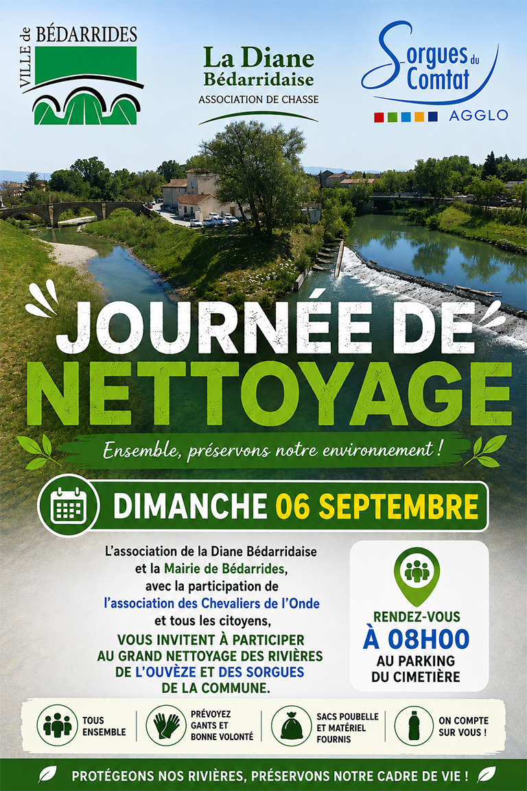 JOURNEE-NETOOYAGE-BEDARRIDES-2026-09-06-AFFICHE